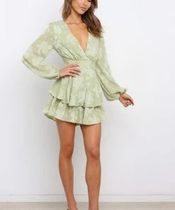 PUP7 Fance Playsuit - Sage