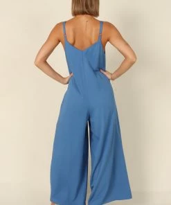 PUP49 Finley Jumpsuit - Blue