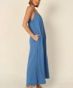 PUP49 Finley Jumpsuit - Blue