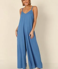 PUP49 Finley Jumpsuit - Blue