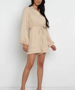 PUP4 Clothing Frances Playsuit - Cream