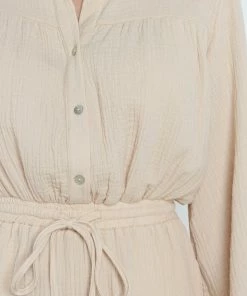 PUP4 Clothing Frances Playsuit - Cream