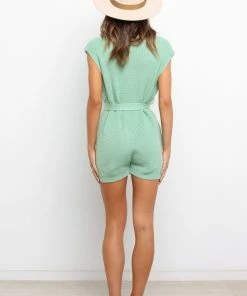 PUP4 Kaiden Romper - Green Clothing