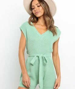 PUP4 Kaiden Romper - Green Clothing