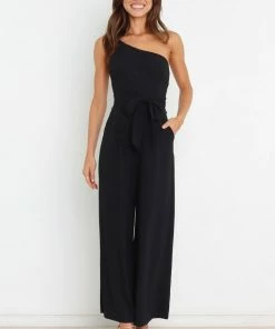 PUP3 Leyton Jumpsuit - Black Wedding Guest