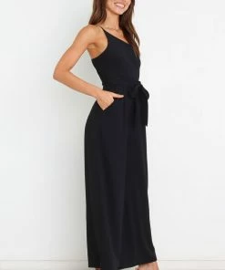 PUP3 Leyton Jumpsuit - Black Wedding Guest