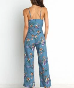 PUP5 Marriot Jumpsuit - Blue Clothing