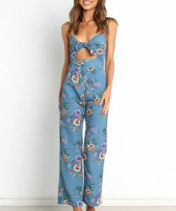 PUP5 Marriot Jumpsuit - Blue Clothing