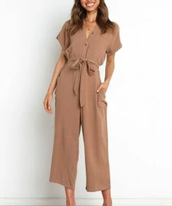 PUP8 Clothing Maverick Jumpsuit - Mocha