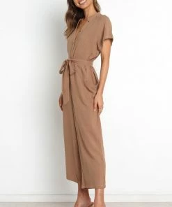 PUP8 Clothing Maverick Jumpsuit - Mocha