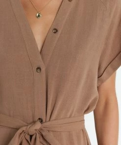 PUP8 Clothing Maverick Jumpsuit - Mocha