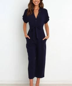 PUP8 Maverick Jumpsuit - Navy Clothing