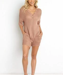 PUP3 Myara Playsuit - Mocha Clothing