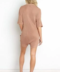 PUP3 Myara Playsuit - Mocha Clothing