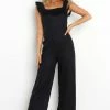 PUP14 Mylz Jumpsuit - Black Clothing
