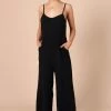 PUP61 Rhanni Straight Leg Jumpsuit - Black