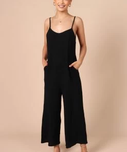 PUP61 Rhanni Straight Leg Jumpsuit - Black