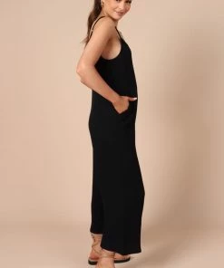 PUP61 Rhanni Straight Leg Jumpsuit - Black