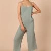 PUP61 Rhanni Straight Leg Jumpsuit - Sage