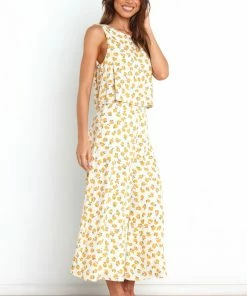 PUP29 Riley Jumpsuit - Yellow