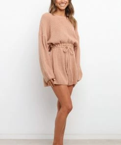 PUP6 Clothing Saige Playsuit - Camel
