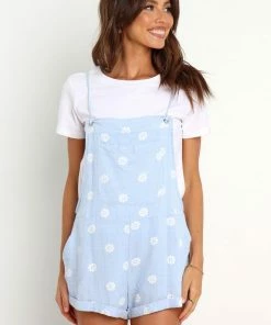 PUP61 Clothing Sofia Playsuit - Blue