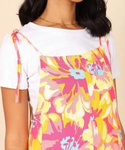 PUP49 Clothing Sunnie Playsuit - Pink