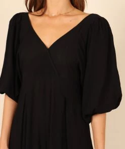 PUP3 Suzana Wide Leg Jumpsuit - Black