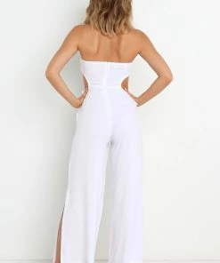 PUP61 Willemina Jumpsuit - White