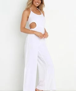 PUP61 Willemina Jumpsuit - White