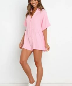 PUP3 Clothing Winny Romper - Pink