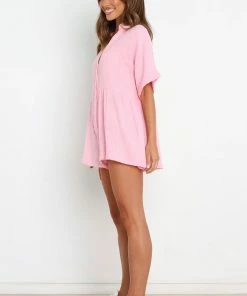 PUP3 Clothing Winny Romper - Pink
