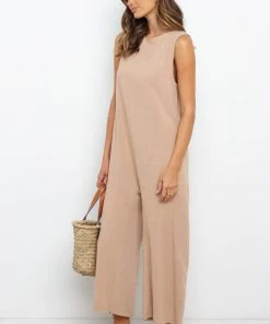 PUP3 Yardlee Jumpsuit - Mocha Bump Friendly