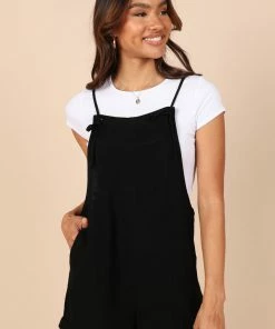 PUP8 Zian Romper - Black