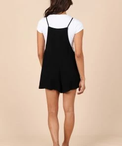PUP8 Zian Romper - Black