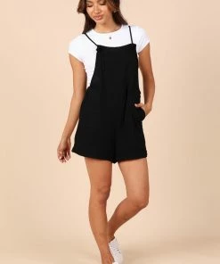 PUP8 Zian Romper - Black