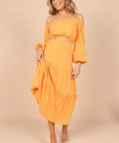 PUP44 Clothing Carlotta Two Piece Set - Orange