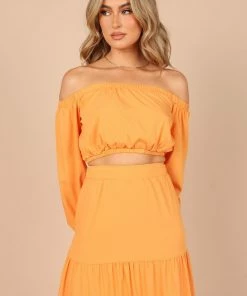 PUP44 Clothing Carlotta Two Piece Set - Orange
