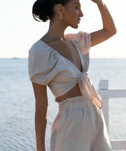 PUP65 Crystal Two Piece Set - Beige Clothing