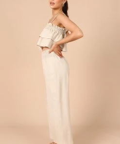 PUP65 Evie Two Piece Set - Light Beige