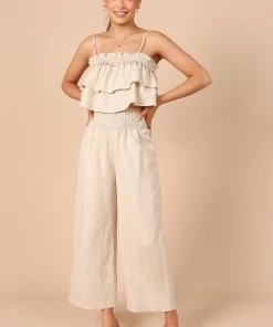 PUP65 Evie Two Piece Set - Light Beige