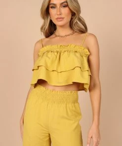 PUP65 Evie Two Piece Set - Mustard