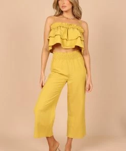PUP65 Evie Two Piece Set - Mustard