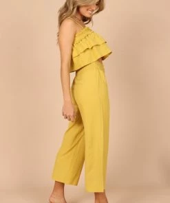 PUP65 Evie Two Piece Set - Mustard