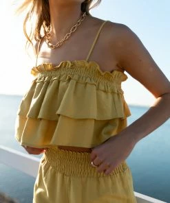 PUP65 Evie Two Piece Set - Mustard