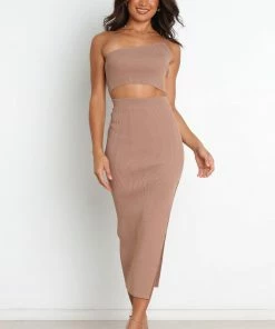 PUP44 Keeley Set - Camel Clothing