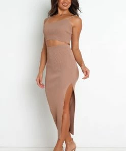 PUP44 Keeley Set - Camel Clothing