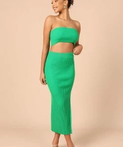 PUP14 Clothing Kiki Knitted Set - Green