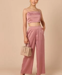PUP65 Lane Two Piece Set - Mauve Clothing