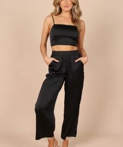 PUP65 Lane Two Piece Set - Black Clothing